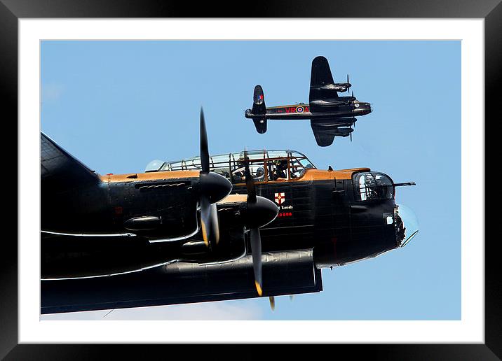 The Avro Sisters Framed Mounted Print by Oxon Images