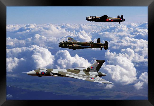  Avro Sisters 2 Framed Print by Oxon Images