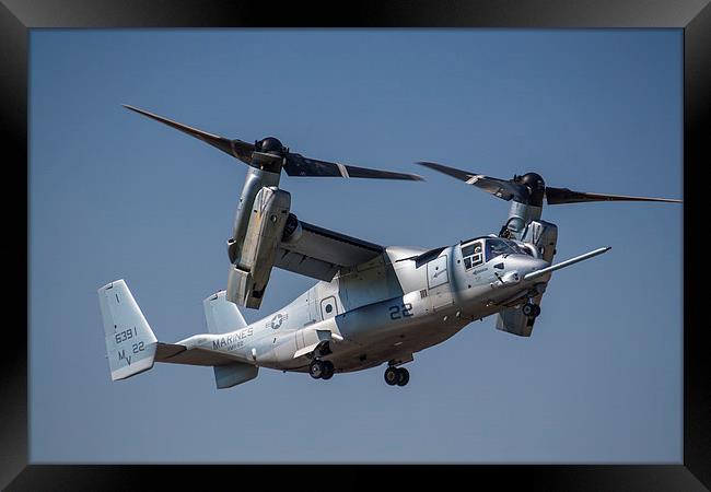  Bell Boeing V22 Osprey RIAT Framed Print by Oxon Images