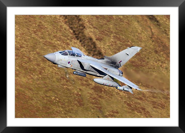  Tornado GR4 low level Framed Mounted Print by Oxon Images