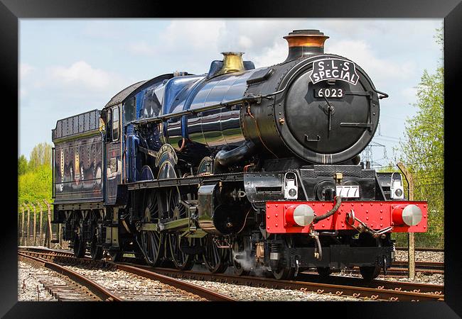  Steam Train King Edward II 2 Framed Print by Oxon Images