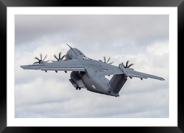 Airbus A400 Atlas Framed Mounted Print by Oxon Images