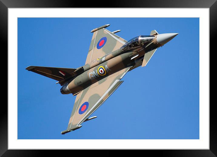  Battle of Britain Eurofighter Typhoon Framed Mounted Print by Oxon Images