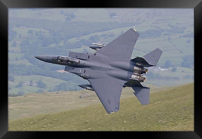 F15 Exit Framed Print by Oxon Images