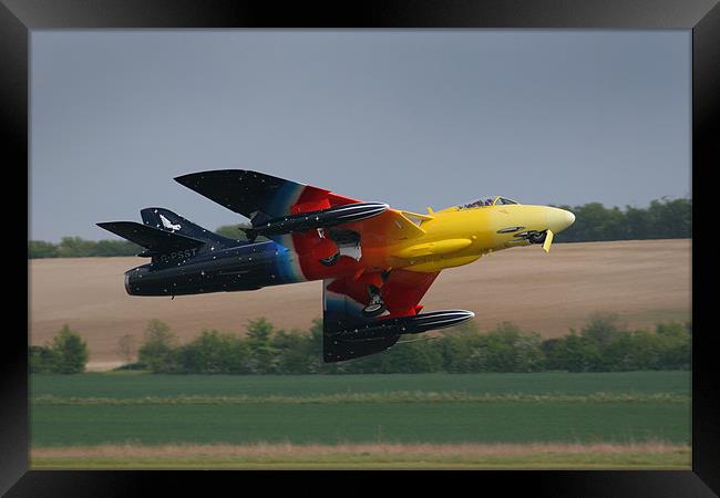 Miss Demeanour Take off Framed Print by Oxon Images