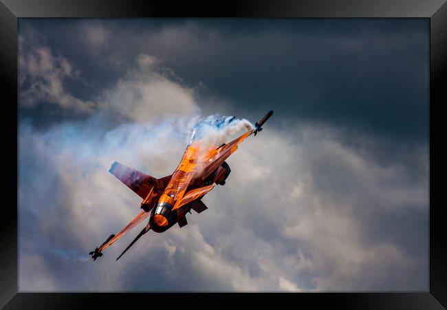 Dutch F16 Framed Print by Oxon Images