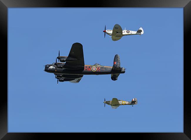 Battle of Britain Memorial Flight Framed Print by Oxon Images