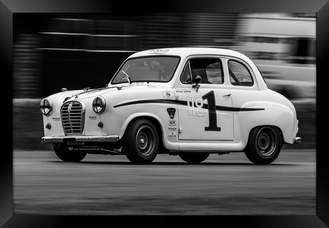 Steve Soper Austin A35 Framed Print by Oxon Images