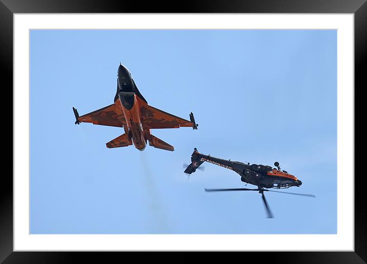 Dutch Display Duo Framed Mounted Print by Oxon Images