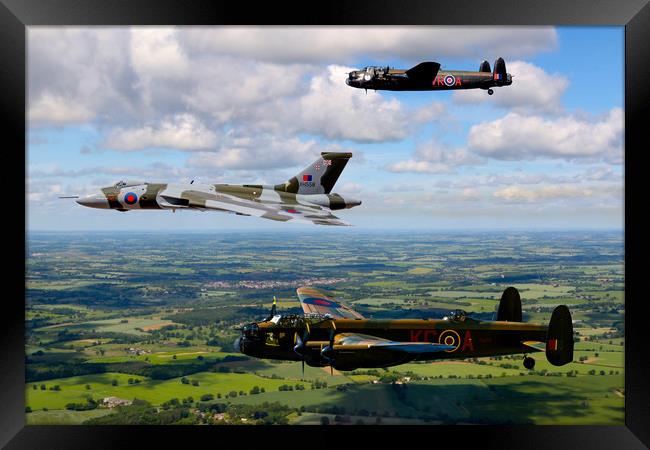 Avro Trio 2 Framed Print by Oxon Images