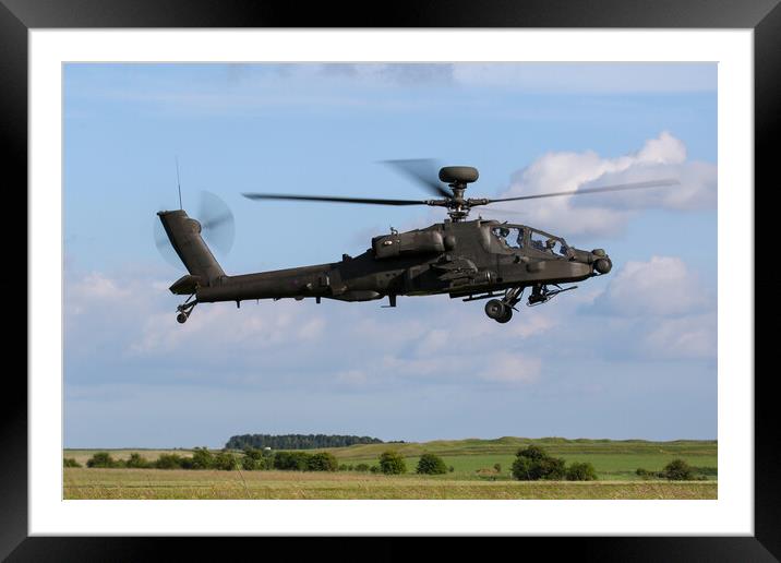AAC Apache Framed Mounted Print by Oxon Images