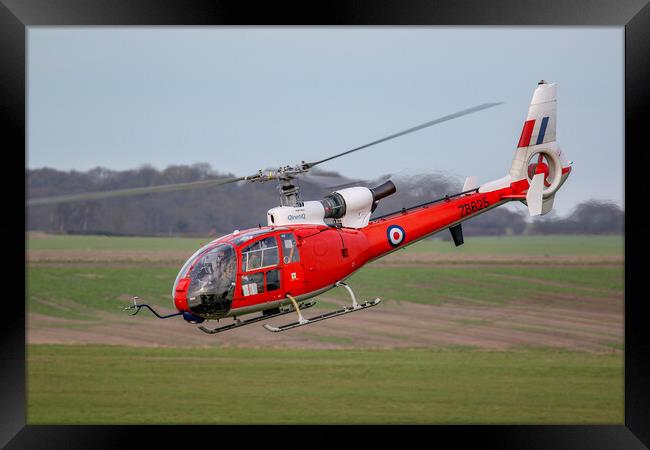 Gazelle Helicopter SPTA Framed Print by Oxon Images