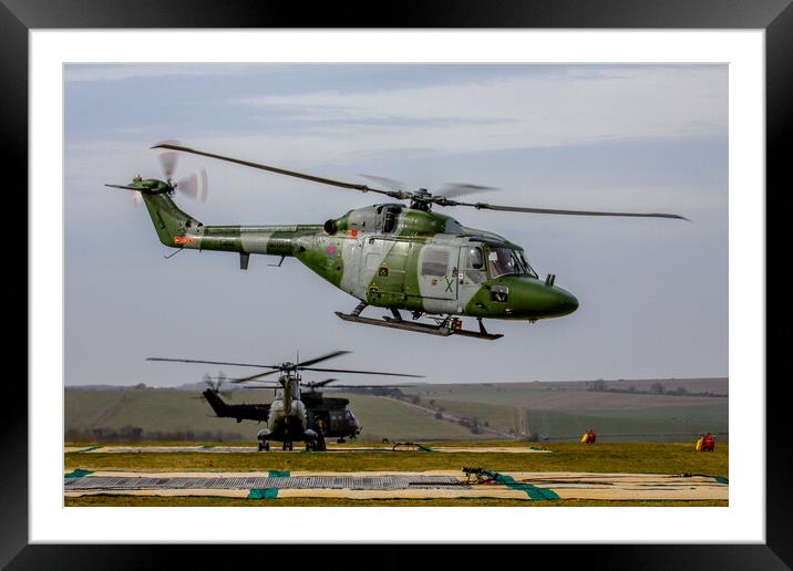 AAC Lynx on SPTA Framed Mounted Print by Oxon Images