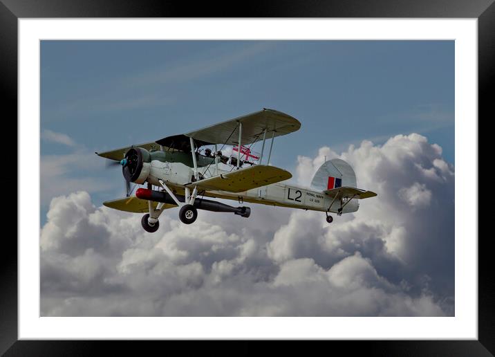 Royal Navy Swordfish Framed Mounted Print by Oxon Images