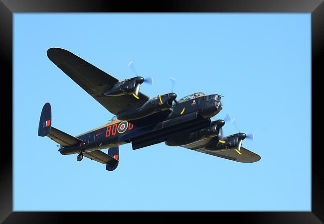 Lancaster PA474 Bomb Doors open Framed Print by Oxon Images