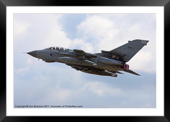 Tornado GR4 XV 022 Framed Mounted Print by Oxon Images