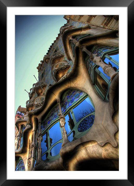 The House of Bones Framed Mounted Print by Toon Photography