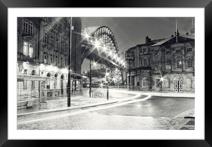 Doon the Tyne Framed Mounted Print by Toon Photography