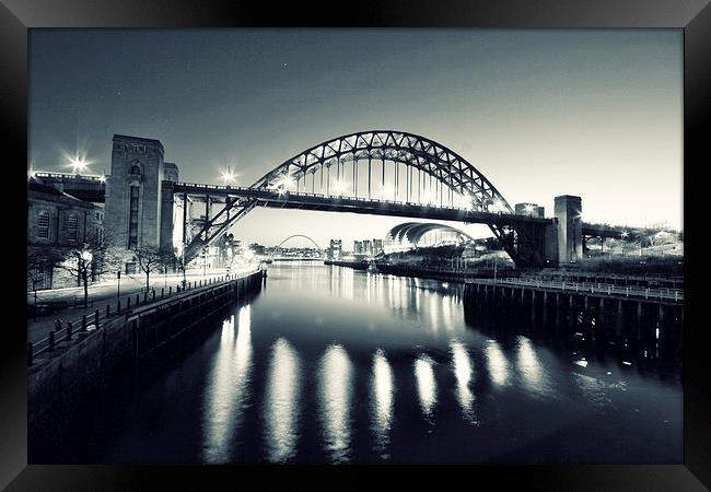  Before the Sunrise, The Tyne Framed Print by Toon Photography