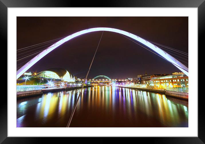  Millennium Views Framed Mounted Print by Toon Photography