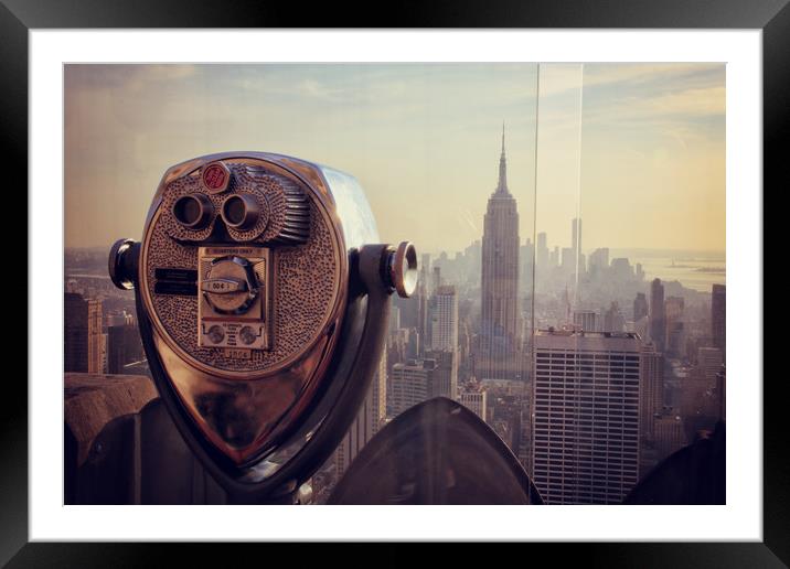 Rockerfeller to Empire Framed Mounted Print by Toon Photography