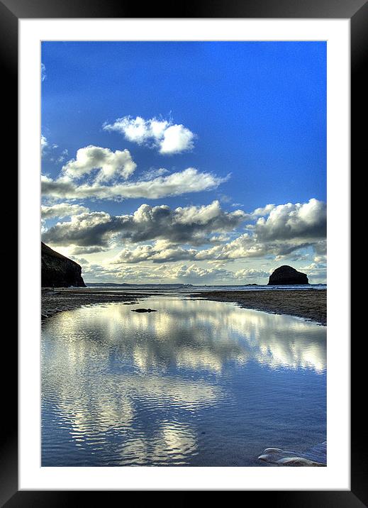 Reflections Framed Mounted Print by David Wilkins