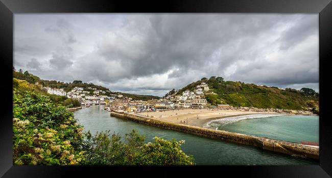 Looe Cornwall Framed Print by David Wilkins