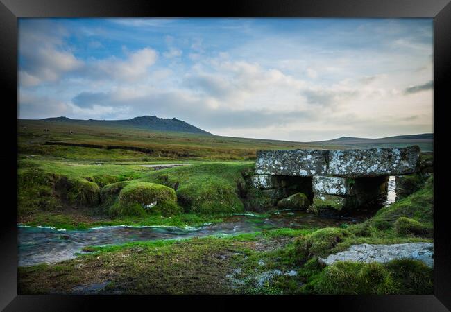 Stone Bridge Bodmin Moor Framed Print by David Wilkins