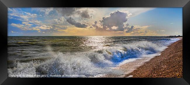 Fisherman's Beach Framed Print by David Hare