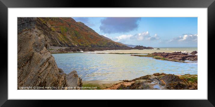 Ilfracombe Framed Mounted Print by David Hare