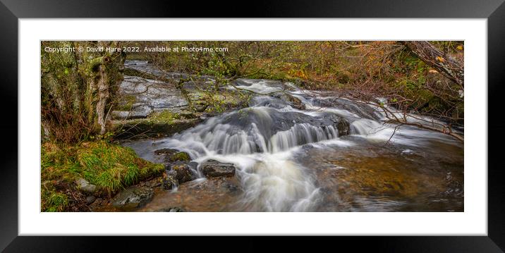 Aira High Force Rapids Framed Mounted Print by David Hare