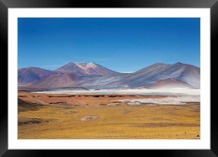  Atacama Hills Framed Mounted Print by David Hare