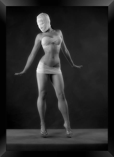 Fetish Mannequin Framed Print by David Hare