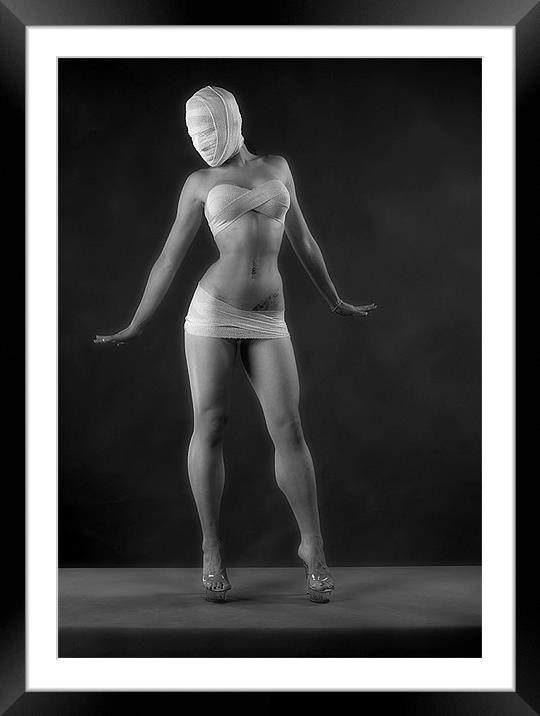 Fetish Mannequin Framed Mounted Print by David Hare