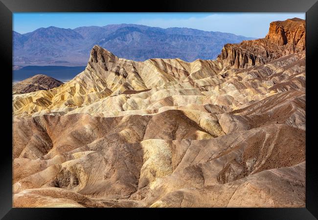 Zabriskie Point Framed Print by David Hare