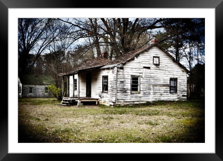 Derelict Virginia Framed Mounted Print by David Hare