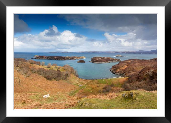 Highland Isles Framed Mounted Print by David Hare