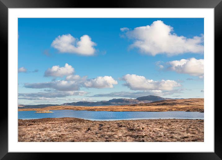 Highland Skies Framed Mounted Print by David Hare