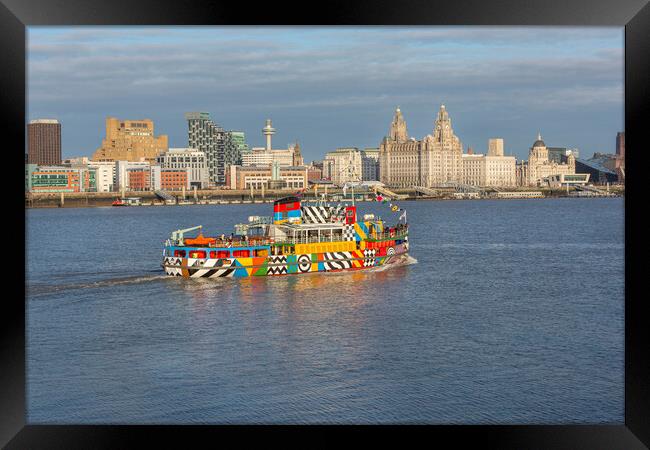 Mersey Ferry Framed Print by David Hare