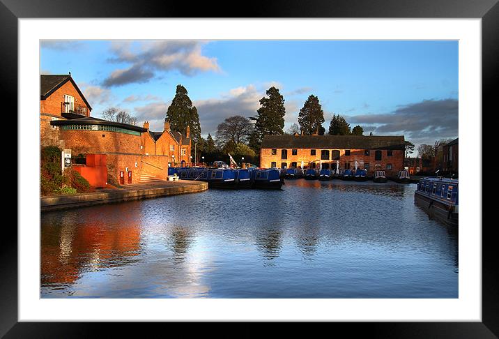 Union Wharf Framed Mounted Print by Gypsyofthesky Photography