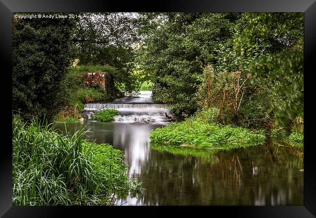  Swanton Morley River Norfolk Framed Print by Gypsyofthesky Photography