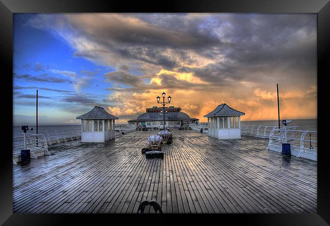 Cromer Pier Framed Print by Gypsyofthesky Photography