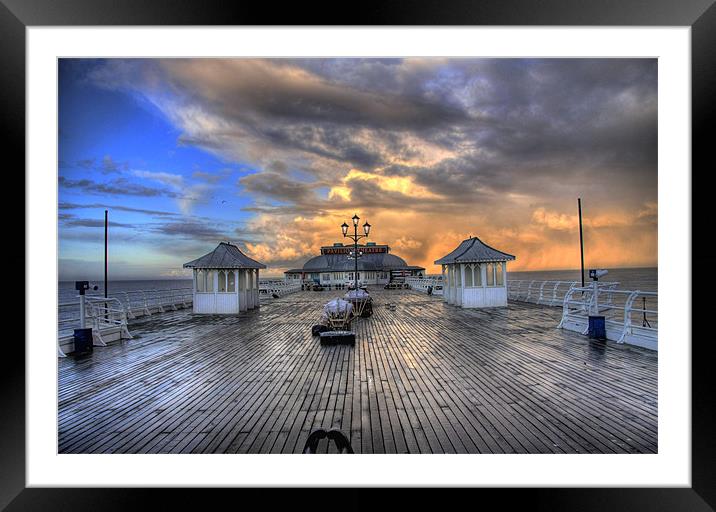 Cromer Pier Framed Mounted Print by Gypsyofthesky Photography