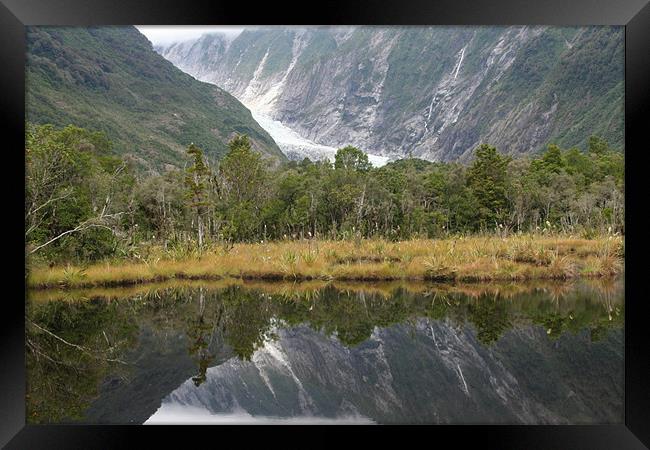 Franze Joseph Pool - Landscape Framed Print by Phil Swindin