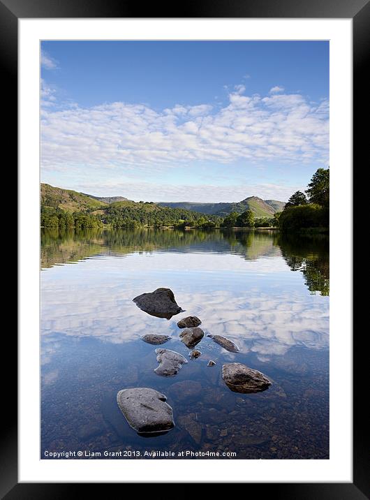 Helm Crag, Grasmere, Lake District. Framed Mounted Print by Liam Grant