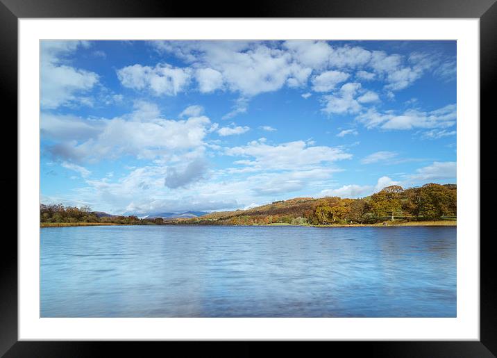 Esthwaite Water. Framed Mounted Print by Liam Grant