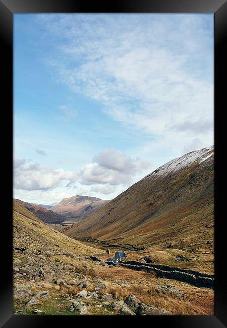 Brothers Water and the Kirkstone Pass. Framed Print by Liam Grant