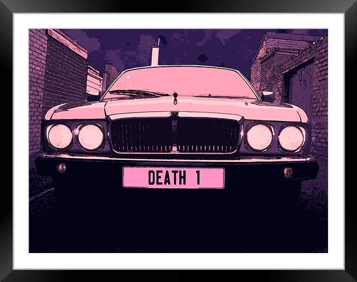 Death 1 Framed Mounted Print by Anth Short