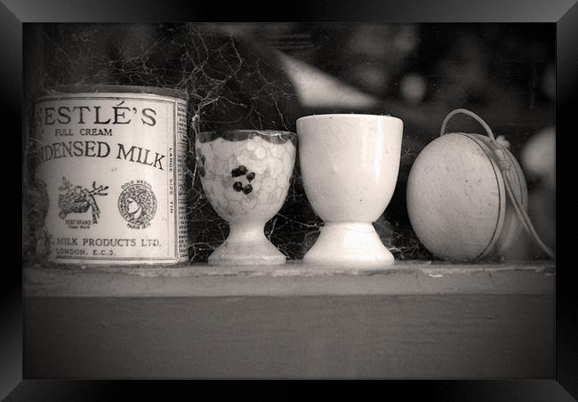 Egg Cup Framed Print by Anth Short