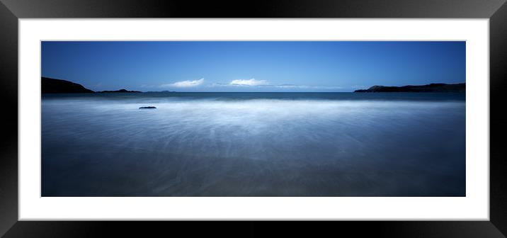 THE BIG BLUE Framed Mounted Print by Anthony R Dudley (LRPS)